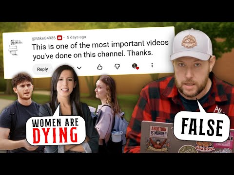 Student Gets Caught in a Lie: Common Pro-Choice Propaganda DEBUNKED