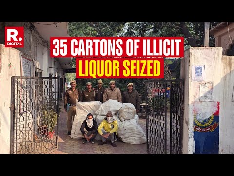 35 Cartons Of Illicit Liquor Seized In Delhi Ahead of Republic Day