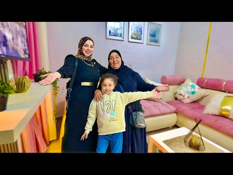 اخيرااا جولة في بيت امي بعد التجديد والتغيير 🏡يا فرحة امي بيه بالدنيا ومافيه💃