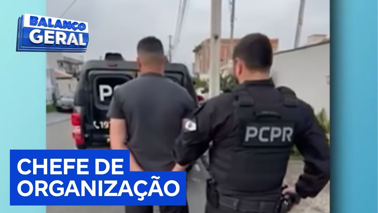 Chefe de organização é preso TV Online Chefe de organização é preso