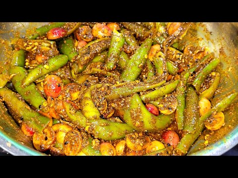 हरी मिर्च करोदा का अचार ऐसे बनाये साल भर ख़राब नहीं होगा |Hari mirch Karonda ka Achar
