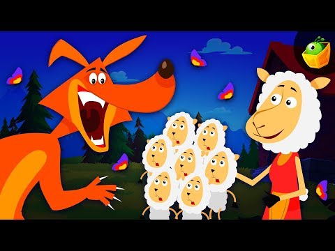 ஓநாயும் ஆட்டுக்குட்டியும் | A Wolf and the Seven Lambs | Bedtime Stories
