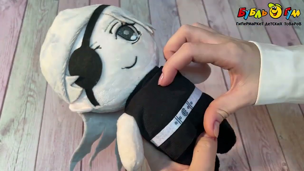 Игрушка мягкая Lanson Toys Космо человек-бензопила аниме 23см - видео Игрушка мягкая Lanson Toys Космо человек-бензопила аниме 23см - видео