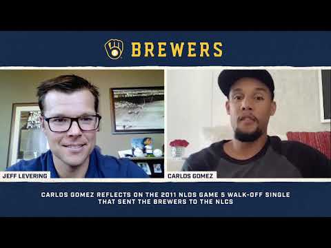 Carlos Gomez Reflects on Game 5 of the 2011 NLDS video clip