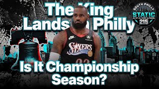 lebron to philly. Does he fit in? Can the 76ers compete for a championship 