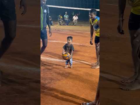 2 age kid playing Volleyball | cute reaction 😍😍| Mr Love Volleyball