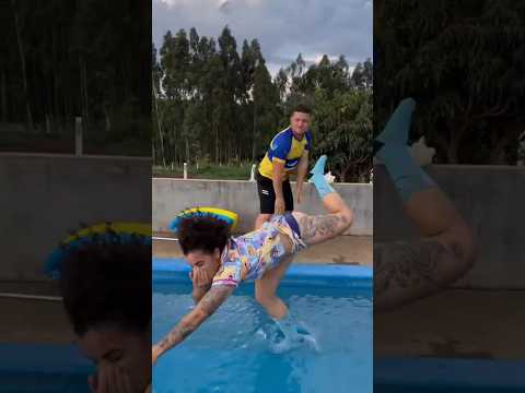 Funny crazy girl hot Boy in Pool #clips #funny #crazy #cute #funnyvideo #epic #girl #boy #hot #pool