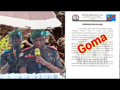 INKURUMBI🚨KURIBURIMUNYARWANDA! FARDC ISOHOYE ITANGAZO RY'UBURAKARI KU MUJYI WA GOMA 💥ISI IGWAMUKANTU