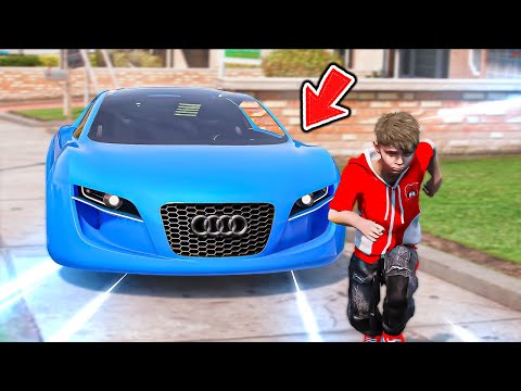 سيارة سوبرمان تطارده بدون سواق😱🔥!! | فلم قراند