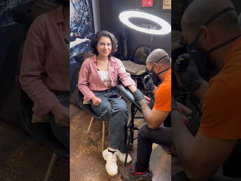 Getting my First tattoo๐ฅน๐ #shorts #tattoo #minivlog