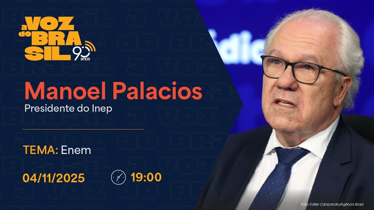 🔴 MANOEL PALACIOS | A VOZ  DO BRASIL