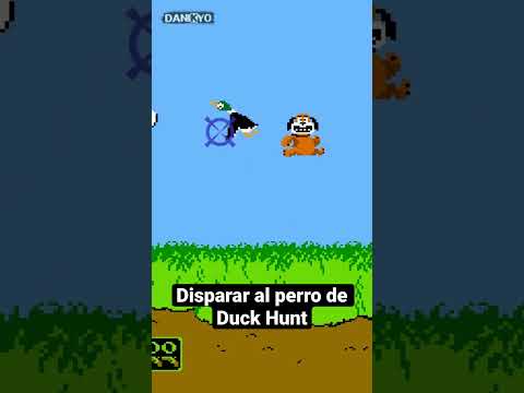 Disparar al perro de Duck Hunt #shorts