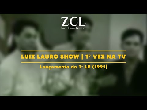Zezé Di Camargo & Luciano - Lançamento do primeiro LP (1991)