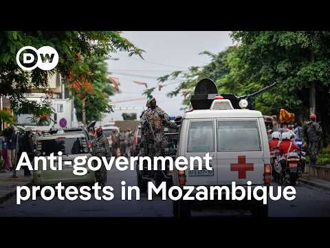 Mozambique swears in new parliament despite protests and the opposition's ceremony boycott | DW News