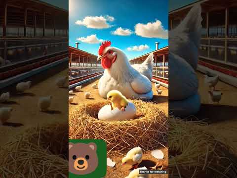 #AIAnimation#AICartoon#AIStory#AIVideo "The hen lived in fear of the farmer 😭 #ai #hen #farmer #egg"