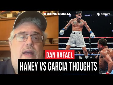 Dan rafael honest reaction to ryan garcia defeating devin haney, crawford vs. Madrimov thoughts