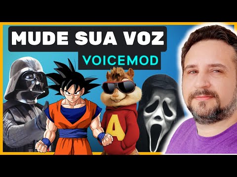 Mude sua Voz com Voice Mod: Voz de  Personagens e Efeitos Sonoros