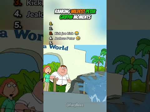 Ranking Wildest Peter Griffin Moments 😭