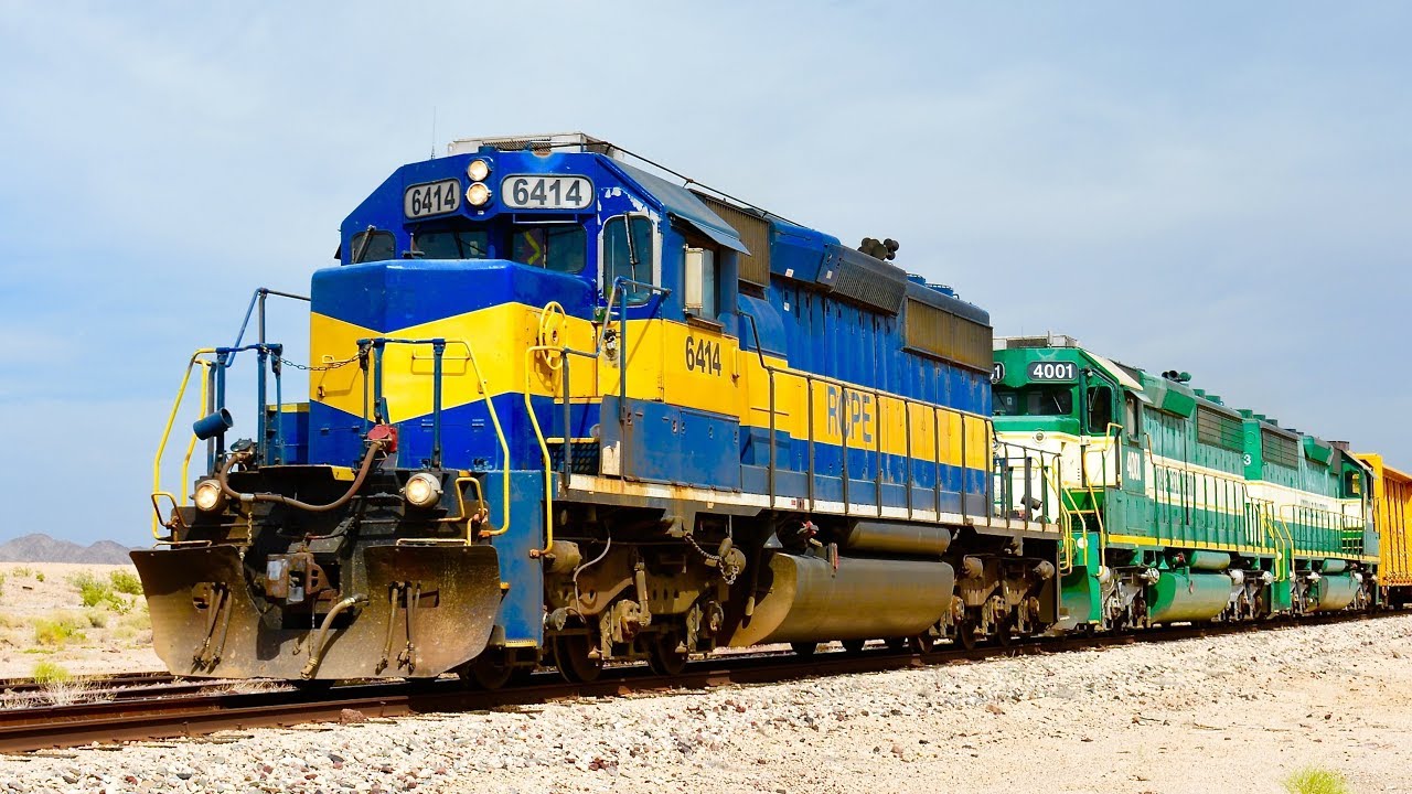Arizona & California Railroad Freight Train - CoasterFan2105
