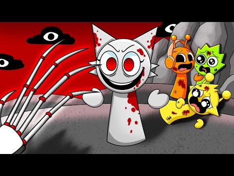 Incredibox Sprunki - SAVED BY WHITE WENDA SPRUNKI?! Cartoon Animation