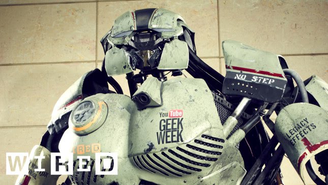 How to Make Parts for a Giant Mech Robot (4/7) - YouTube Geek Week