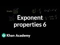 Exponents and Their Properties