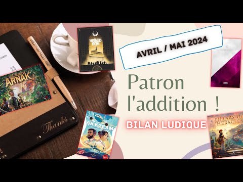 Patron l'addition - Avril mai 2024