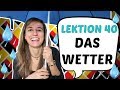 German Weather Vocabulary and Phrases