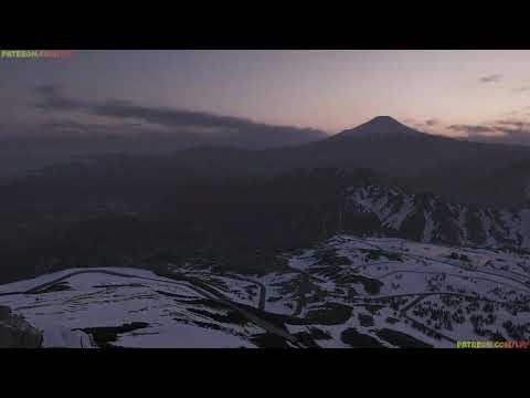 Forza Horizon 6: 4 Days in 1 minute Timelapse Day / Night - Mt Fuji - Extreme Settings [2K res]