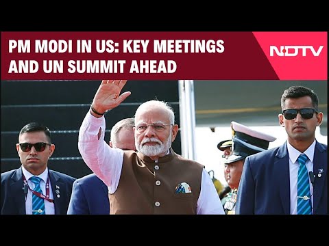 Modi In USA | PM Modi Arrives In US, Will Meet Quad Leaders Soon