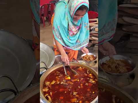 Most Famous Masala Duck Curry #short  #streetfood