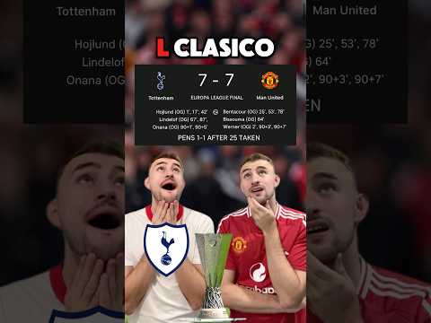TOTTENHAM VS MAN UNITED WILL BE THE WORST EUROPA LEAGUE FINAL OAT?! 💀😱
