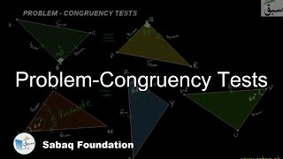 Problem-Congruency Tests