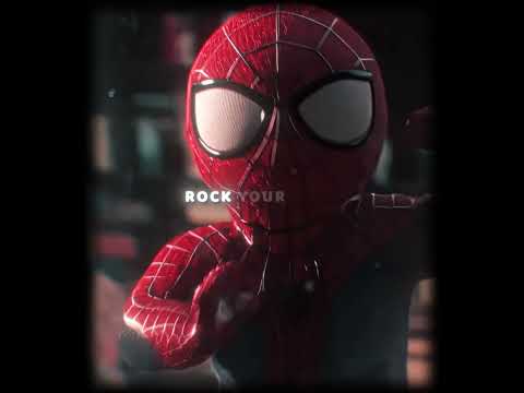 "Spider-Man but he’s got moves 🕺🕷️💃" | black eyed peas - rock that body ( slowed + reverb ) |#shorts