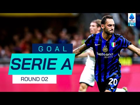 GOAL SERIE A | Calhanoglu gets off the mark | Goal Collection | Round 2 | Serie A 2024/25