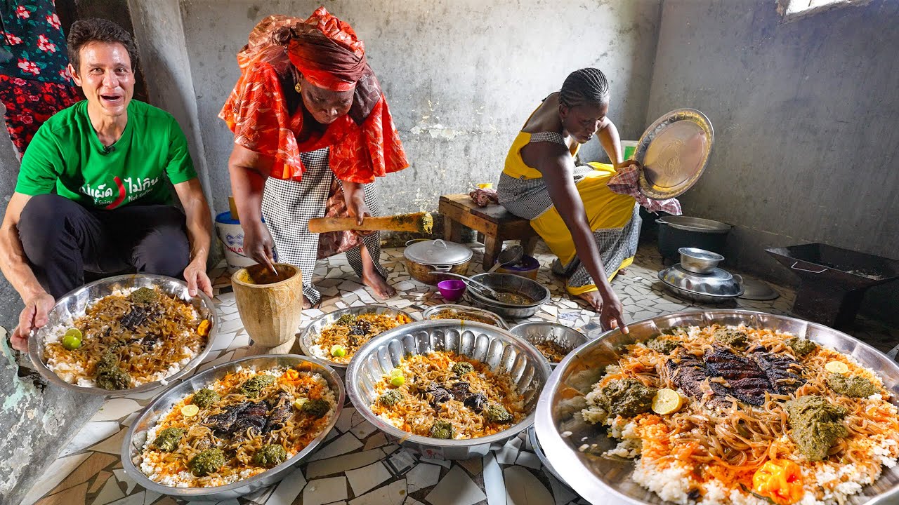 Incredible UNSEEN FOOD of AFRICA! Favorite Local Dish in Senegal, West Africa!