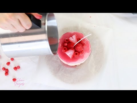 How To Make A Strawberry Cake Candle