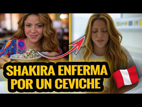 SHAKIRA HOSPITALIZADA por un CEVICHE PERUANO 🇵🇪