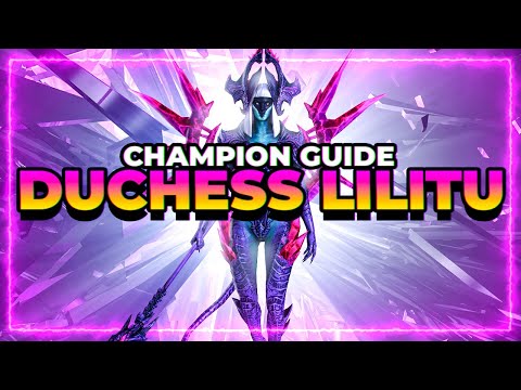 Duchess Lilitu | GODLY SUPPORT! | RAID Shadow Legends