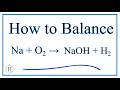 Balancing Chemical Reactions and Products