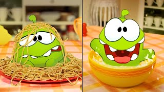Om Nom Stories Season 1 Part 3 - Noodles And Soap Bath | Cute Cartoons For Kids