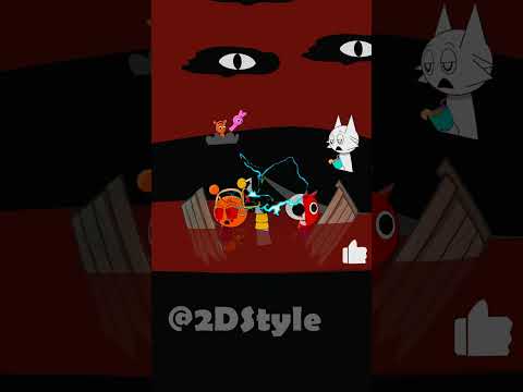 OMG! Friends turned into horror Fun Bot jumped into the water! Incredibox Sprunki