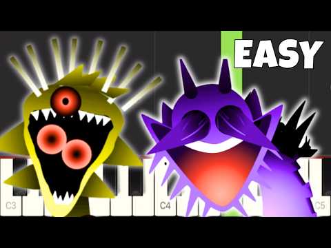 Incredibox Sprunki Phase 8 - EASY Piano Tutorial