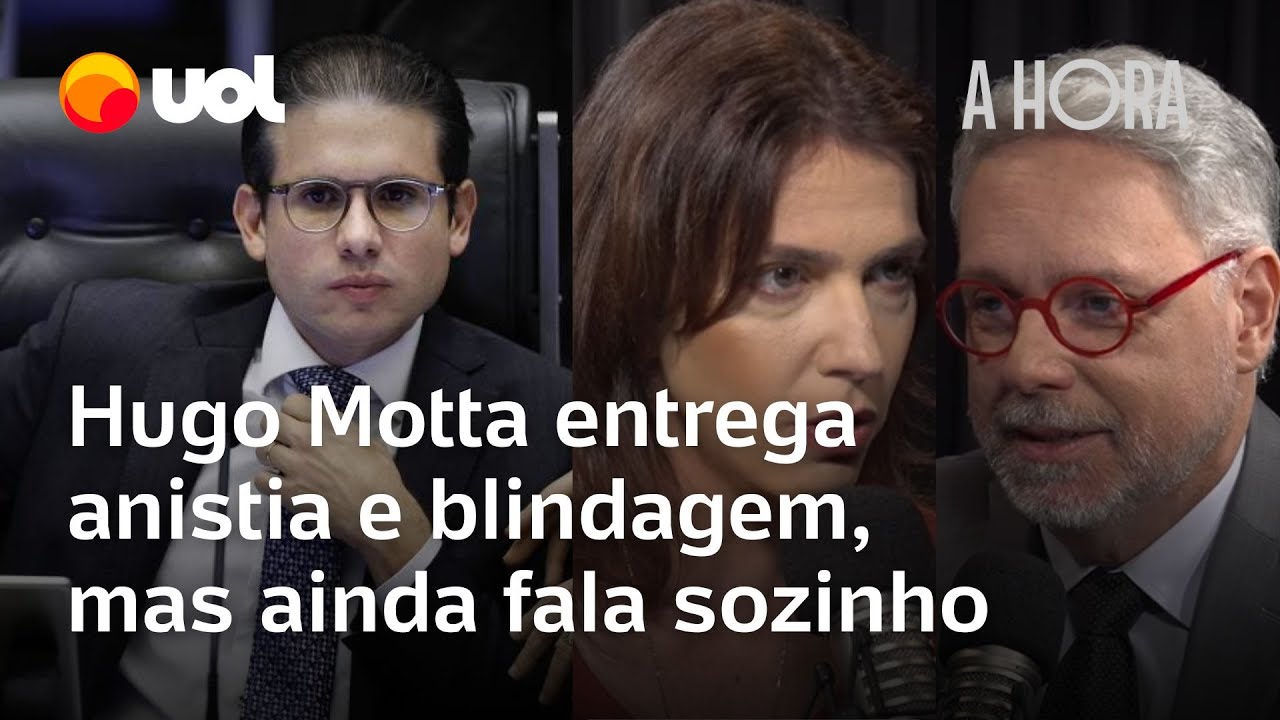 PEC da Blindagem e anistia Hugo Motta entrega mas continua falando sozinho | Toledo e Bilenky
