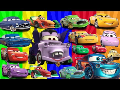 Looking For Disney Pixar Cars 3 Lightning Mcqueen, Hudson Hornet, Jackson Storm, Luigi, Bobby Swift