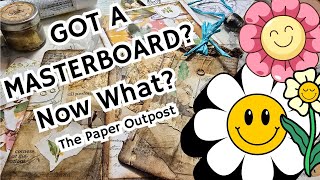 3 Beginner Junk Journal Ideas from One Master Board | Easy DIY Bookmark, Cards & Ephemera Cover!