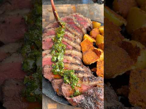 Picanha roast with crispy Parmesan potatoes @a@argentinebeefusa
