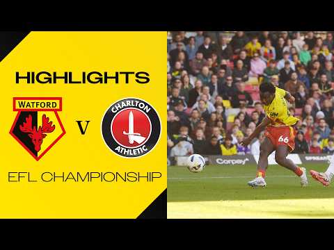 Resumen del partido Watford - Charlton Athletic