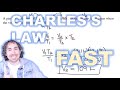 Charles's Law and Gas Volume