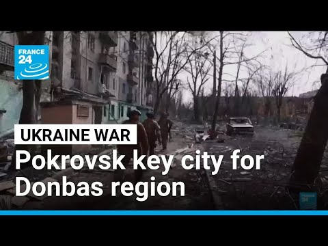 YouTube video thumbnail: Pokrovsk Part of Last Major Defensive arc Stopping Russia From Seizing Donbas